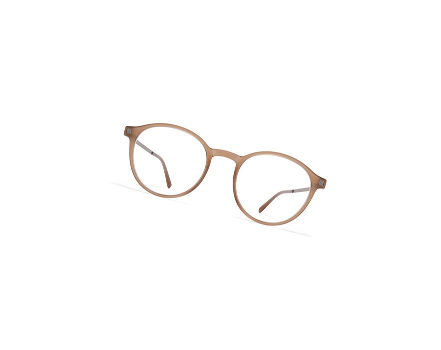 Glasses Mykita Lite Acetate Yaska Optical Frame C5 Taupe/Shiny Graphite / Clear | 76801-WFZV