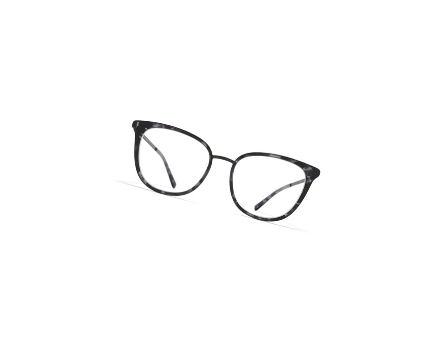 Glasses Mykita Lite Annika Optical Frame A50 Black/Black Havana / Clear | 49063-UZHG
