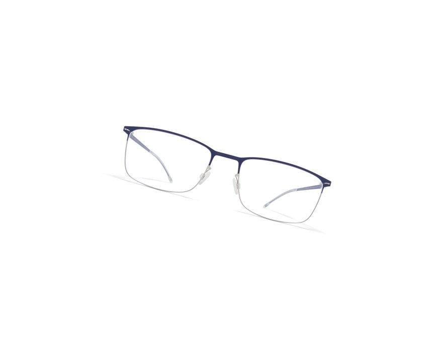 Glasses Mykita Lite Errki Optical Frame Silver/Navy / Clear | 82630-FLIV