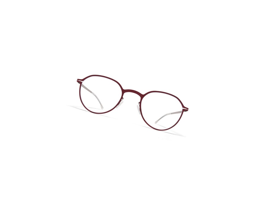 Glasses Mykita Lite Gunnarson Optical Frame Cranberry/Shiny Graphite / Clear | 54192-JGNM