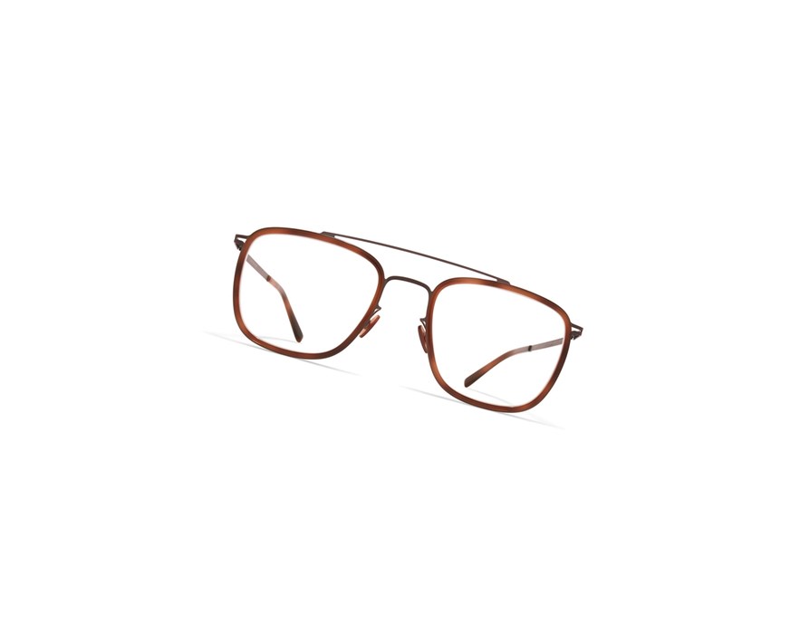 Glasses Mykita Lite Jeppe Optical Frame A47 Mocca/Zanzibar / Clear | 46893-FBXS