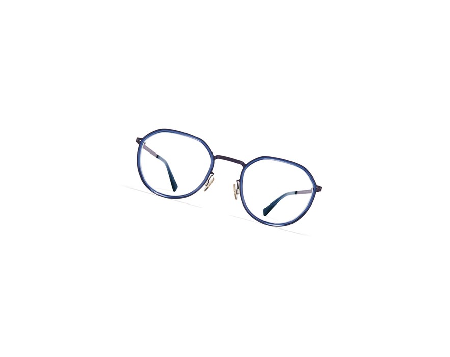 Glasses Mykita Lite Justus Optical Frame A66 Blackberry/Deep Ocean / Clear | 92364-ZJYS