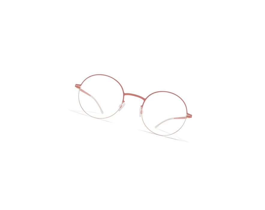Glasses Mykita Lite Lotta Optical Frame Champagne Gold/Pink Clay / Clear | 93182-EMND