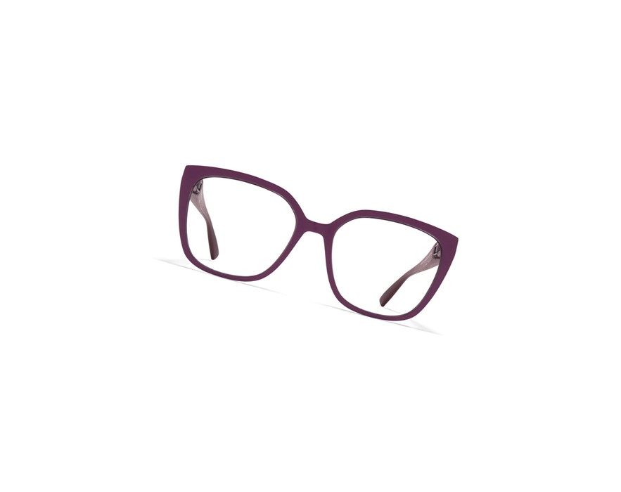 Glasses Mykita Mylon Philana Optical Frame MDL12 Burgundy/Purple Grape / Clear | 03749-THSP
