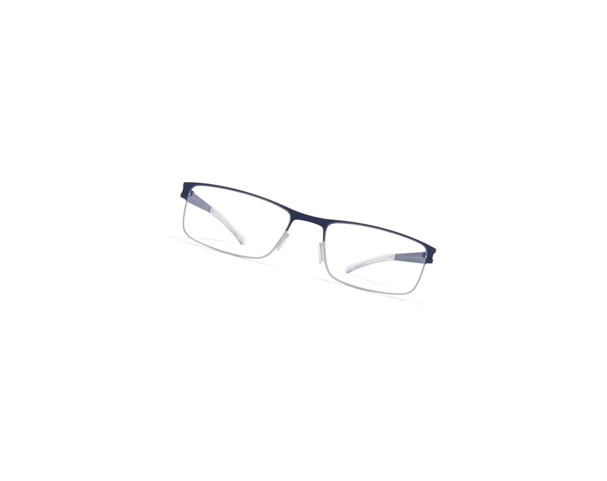 Glasses Mykita No1 Clive Optical Frame Silver/Navy / Clear | 28356-KBHT