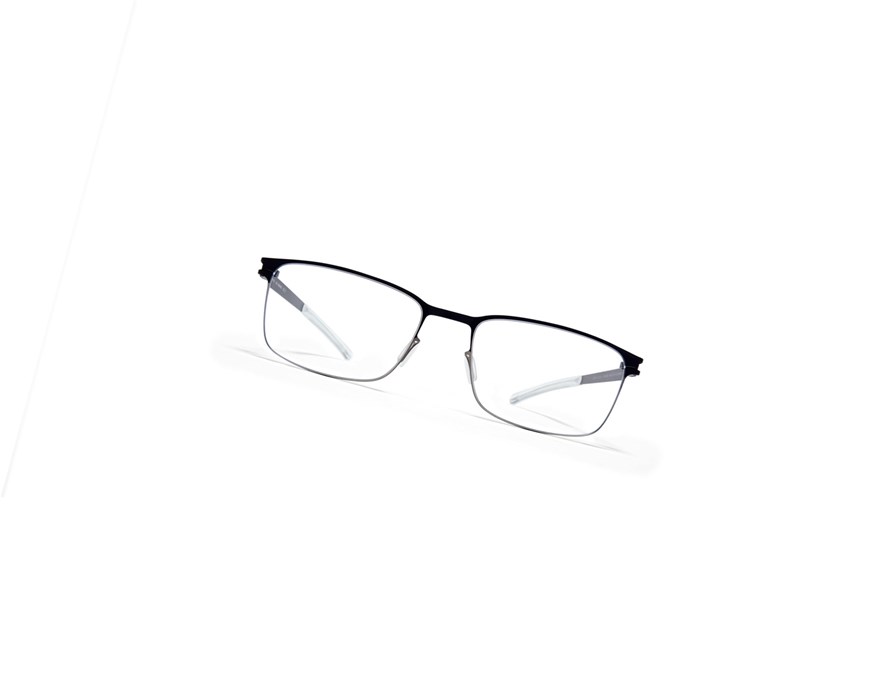Glasses Mykita No1 Gerhard Optical Frame Silver/Black / Clear | 53849-IUAD