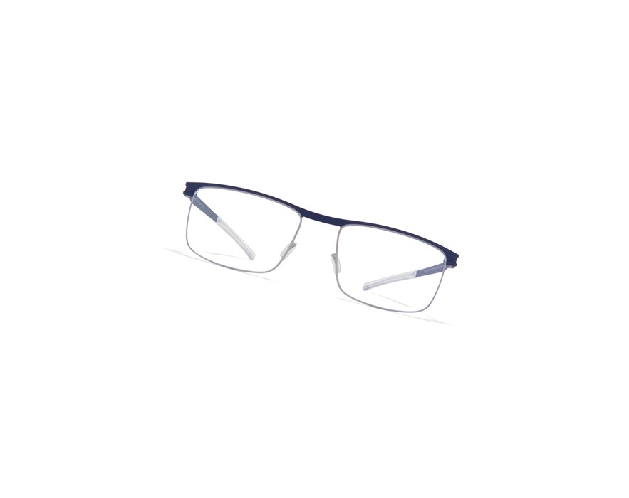 Glasses Mykita No1 Stuart Optical Frame Navy/Silver (Lacquer) / Clear | 83172-UZRQ