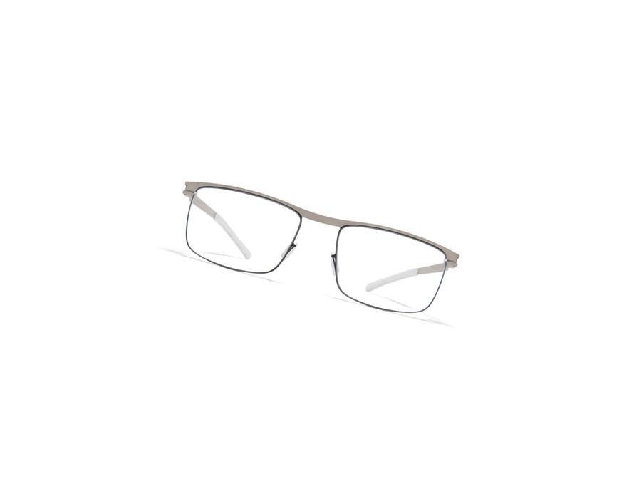 Glasses Mykita No1 Stuart Optical Frame Matte Silver/Black / Clear | 98642-VBHR