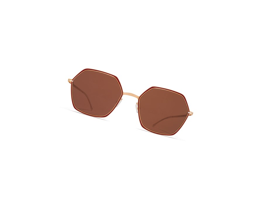 Lentes De Sol Mykita Decades Tilla Marrom | 65413-PGOJ