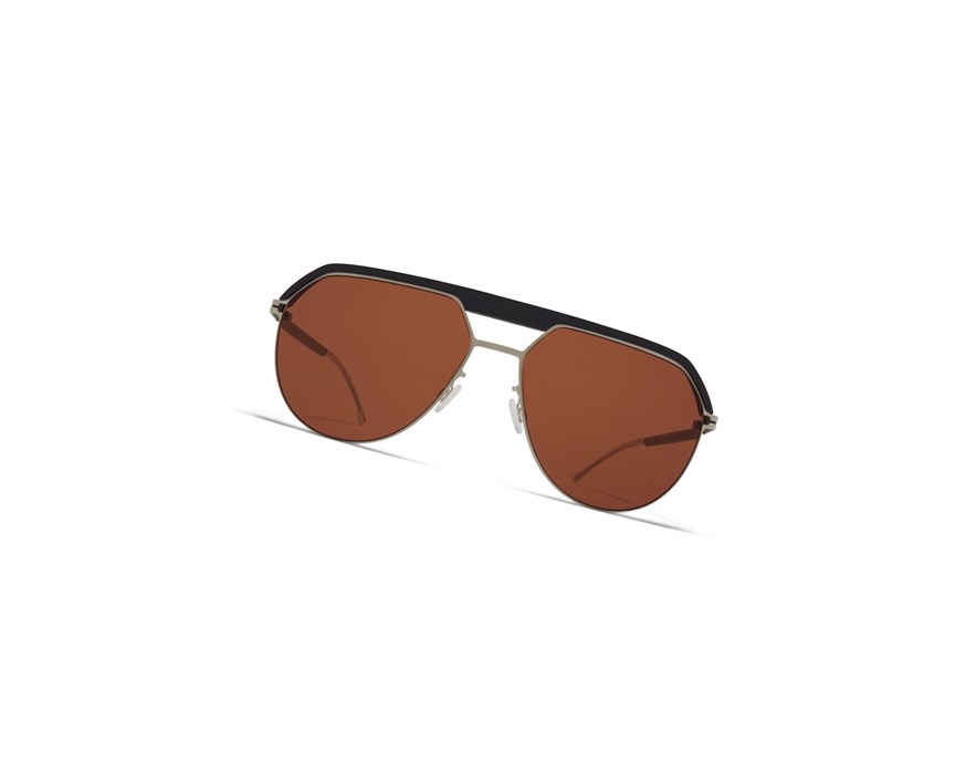 Lentes De Sol Mykita Leica Ml02 Plateados | 84276-ZREW