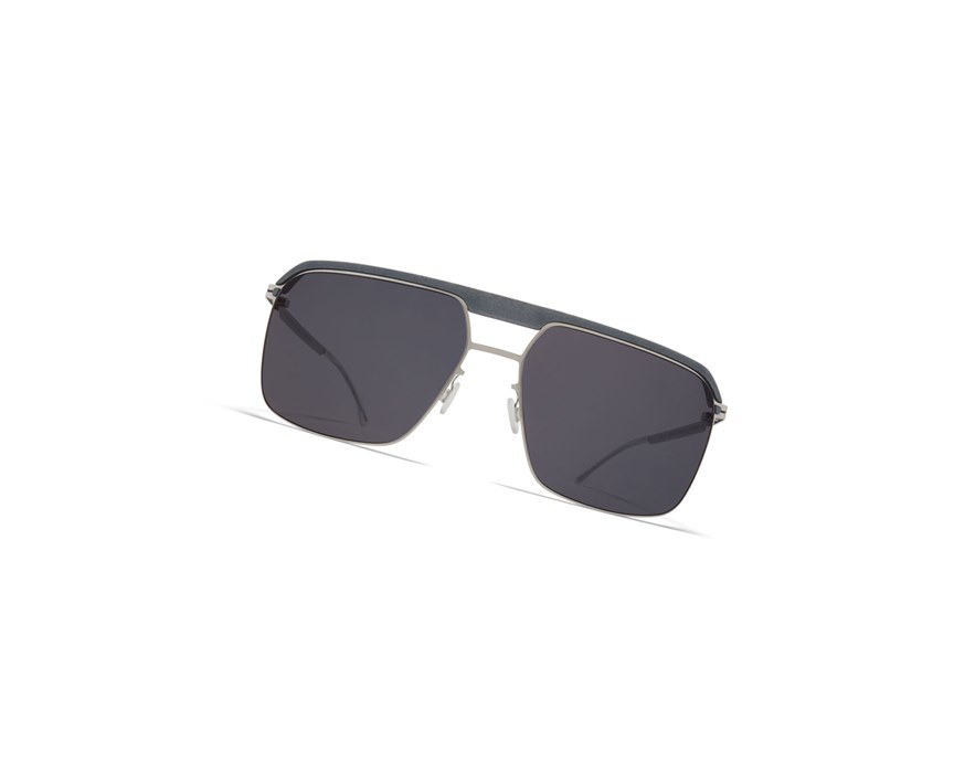 Lentes De Sol Mykita Leica Ml03 Plateados Negros | 03695-XGTU