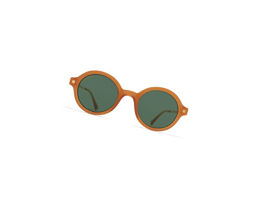 Lentes De Sol Mykita Lite Acetate Esbo Marrom Azules Verdes | 39065-IAMC