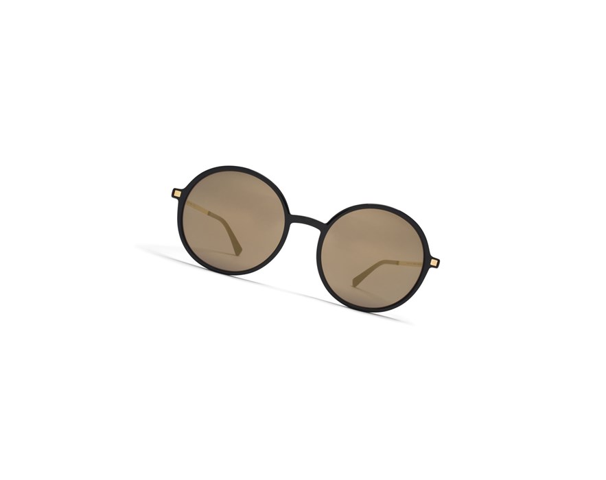 Lentes De Sol Mykita Lite Anana Dorados Grises | 43596-ESFV