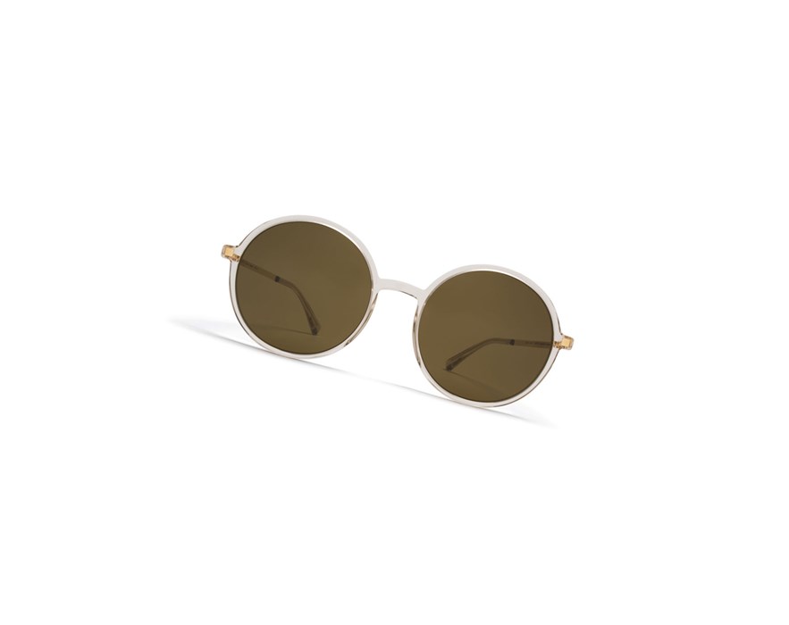 Lentes De Sol Mykita Lite Anana Dorados Marrom | 58326-AFGQ
