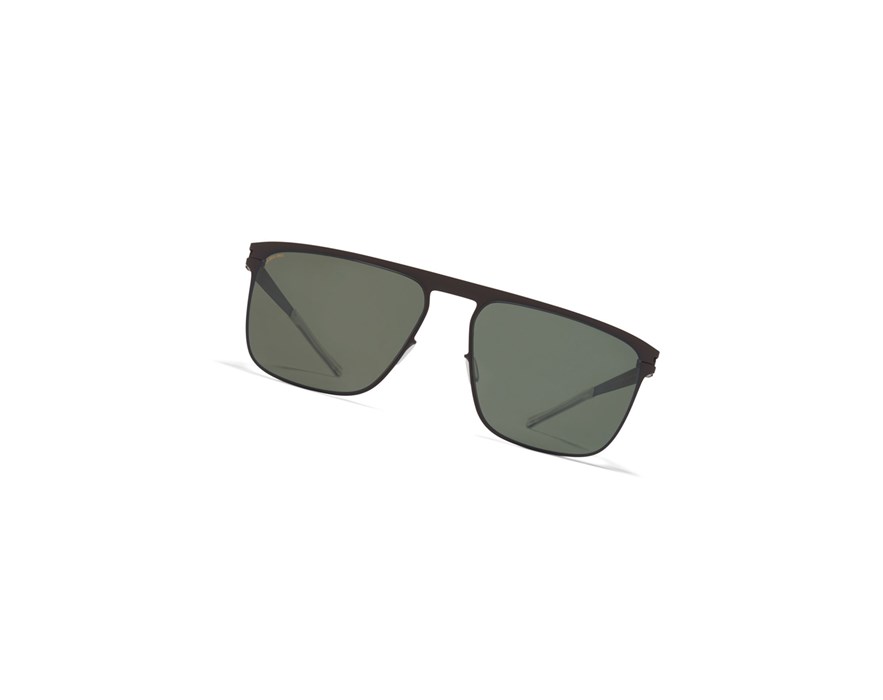 Lentes De Sol Mykita No1 Hampton Marrom Oscuro Verdes | 24679-BNTO